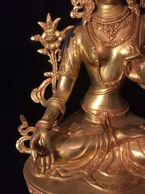 White Tara statue  30cm - Image 5