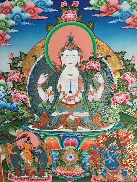 Avalokitesvara thangka - Buddhist Images