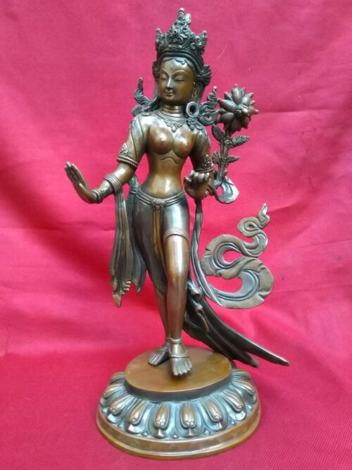 Dancing Tara statue 43 cm - Image 5