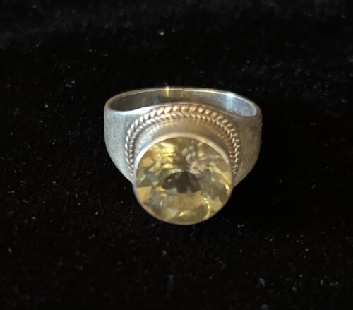 SILVER TOPAZ Ring - Image 2