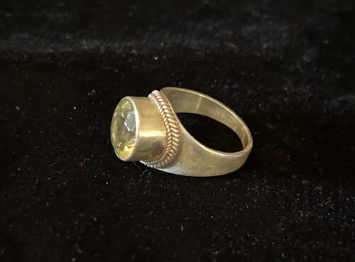 SILVER TOPAZ Ring - Image 3