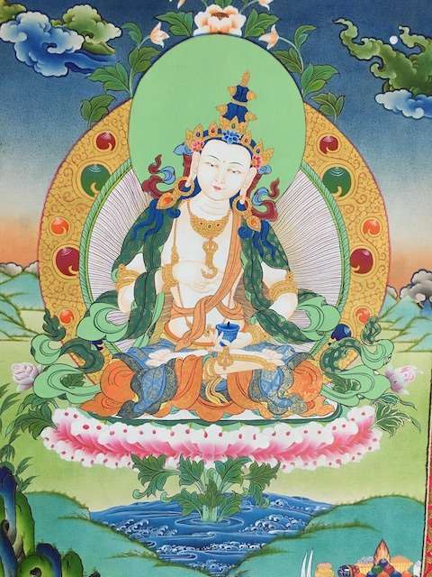 Vajrasattva Thangka - Buddhist Images