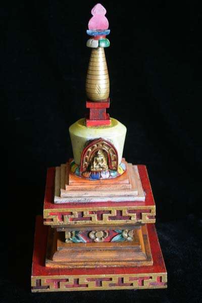 Wooden stupa WSTUPA1