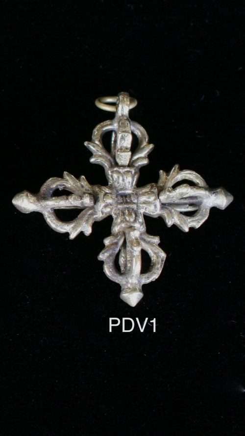 Small double-vajra pendant