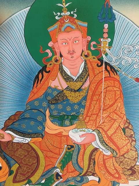 Padmasambhava Thangka / Guru Rinpoche thangka - Buddhist Images