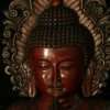 BUDDHA HANGING RESIN STATUE 24cm - Image 2