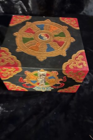 WOODEN SHRINE BOX 20cm