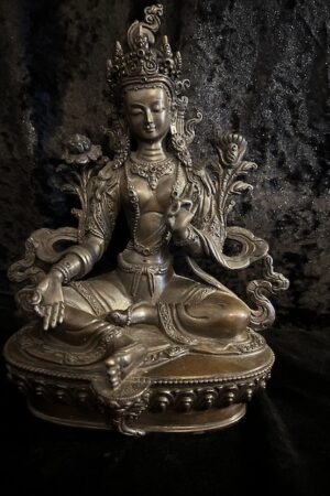Green Tara statue 22cm