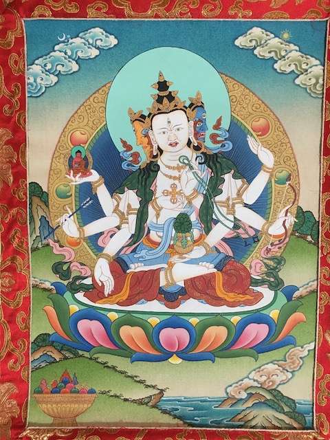 USNISAVIJAYA THANGKA - Buddhist Images