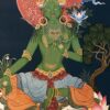 Green Tara Thangka - Image 6