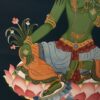 Green Tara Thangka - Image 8