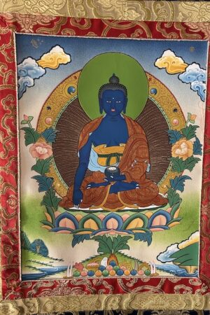 Akshobya Buddha Thangka