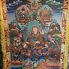 Padmasambhava  and eight manifestations Poster thangka - Image 3