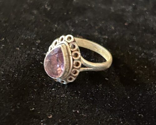 SILVER AMETHYST Ring - Image 3