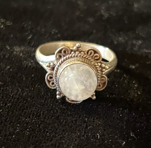 SILVER MOONSTONE Ring - Image 2