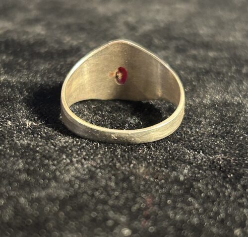 SILVER RUBY Ring - Image 3