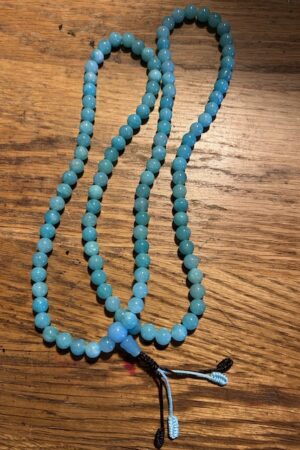 BLUE TOURMALINE MALA 8MM