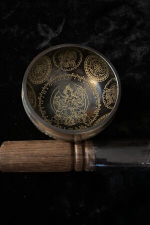 TEACHING BUDDHA/ VAIROCANA  BUDDHA SINGING BOWL 8CM