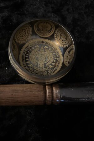 1000 ARMED AVALOKITESVARA SINGING BOWL 8CM