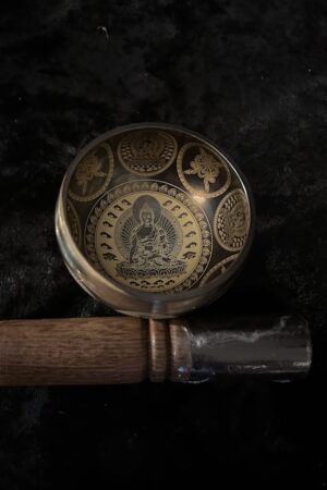 SHAKYAMUNI BUDDHA SINGING BOWL 8CM