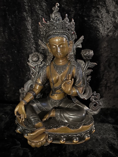 Green Tara statue 33CM
