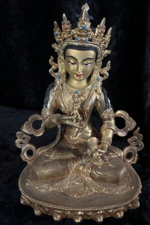 Vajrasattva statue part gold 23cm