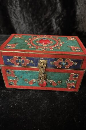 WOODEN SHRINE BOX 20cm