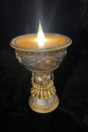 Butter lamp 18cm ELECTRIC