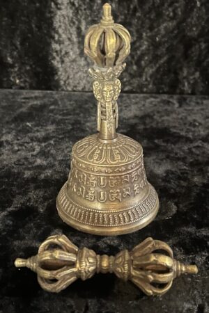 VAJRA AND BELL SET 15cm